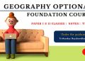 Geography Optional Online Classes
