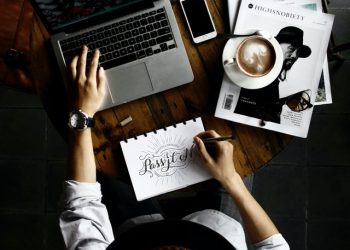 handwritten logo