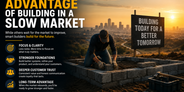 The Underrated Advantage of Building in a Slow Market