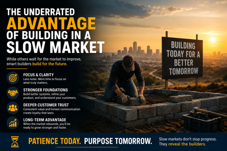The Underrated Advantage of Building in a Slow Market